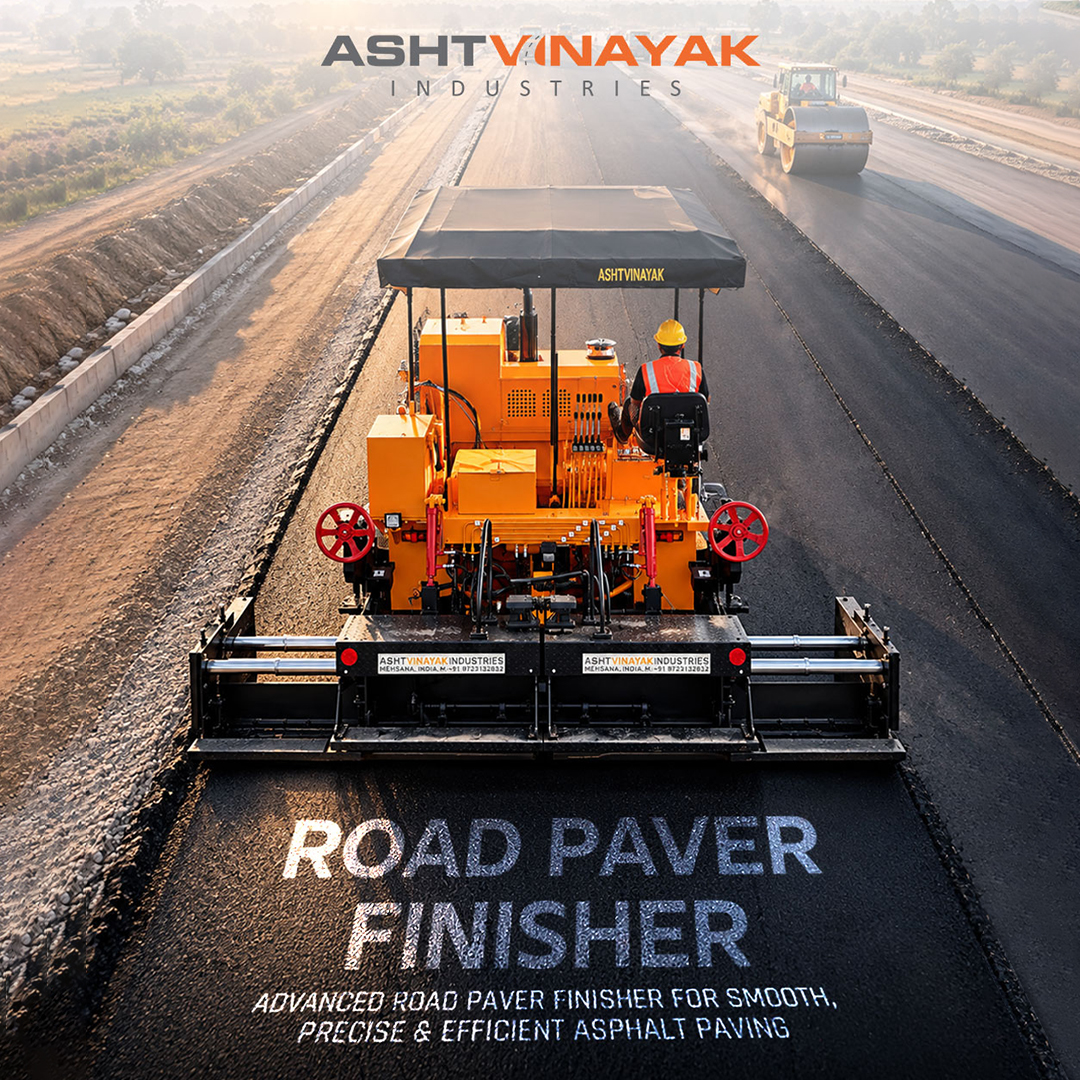 Road Paver Finisher: Advanced Paver Machine for Smooth & Precise Asphalt Paving